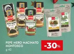 Bennet Pepe mero macinato MONTOSCO offerta