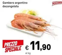 Iper La Grande Gambero argentino decongelato offerta