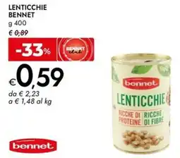 Bennet Lenticchie BENNET offerta