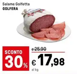 Iper La Grande Salame Golfetta GOLFERA offerta