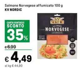 Iper La Grande Salmone Norvegese affumicato KV NORDIC offerta
