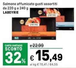 Iper La Grande Salmone affumicato LABEYRIE offerta