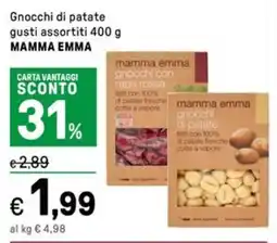 Iper La Grande Gnocchi di patate MAMMA EMMA offerta