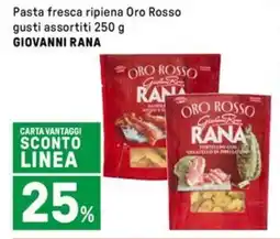 Iper La Grande Pasta fresca ripiena Oro Rosso GIOVANNI RANA offerta