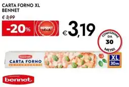 Bennet Carta forno XL BENNET offerta