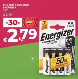 Bennet Pile stio o ministilo ENERGIZER offerta
