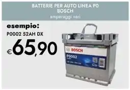 Bennet Batterie per auto linea po PO002 BOSCH offerta