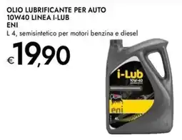 Bennet OLIO LUBRIFICANTE PER AUTO 10W40 LINEA I-LUB offerta