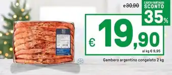Iper La Grande Gambero argentino congelato offerta