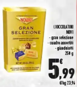 Conad Superstore Cioccolatini NOVI offerta