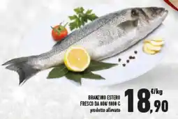Conad Superstore Branzino estero fresco offerta