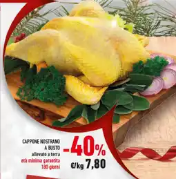 Conad Superstore Cappone nostrano a busto offerta