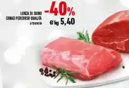 Conad Superstore Lonza di suino conad percorso qualita offerta