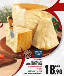 Conad Superstore Parmigiano reggiano d.o.p. SAPORI & DINTORNI CONAD offerta