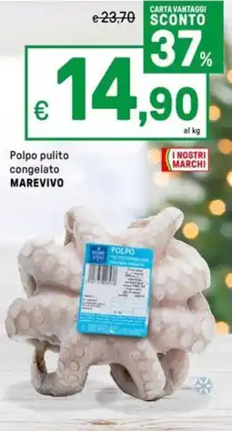 Iper La Grande Polpo pulito congelato MAREVIVO offerta