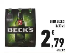 Conad Superstore Birra beck's offerta