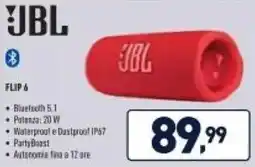 Unieuro JBL flip 6 offerta