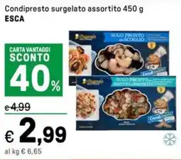Iper La Grande Condipresto surgelato ESCA offerta