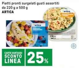 Iper La Grande Piatti pronti surgelati ARTICA offerta