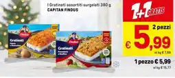 Iper La Grande I Gratinati surgelati CAPITAN FINDUS offerta