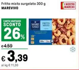 Iper La Grande Fritto misto surgelato MAREVIVO offerta