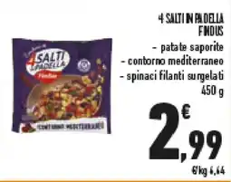 Conad Superstore 4 salti in pa della FINDUS offerta