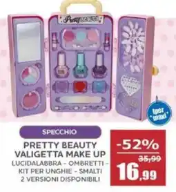 Happy Casa Pretty beauty valigetta make up offerta