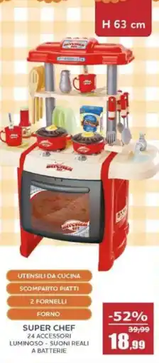 Happy Casa Super chef 24 accessori offerta