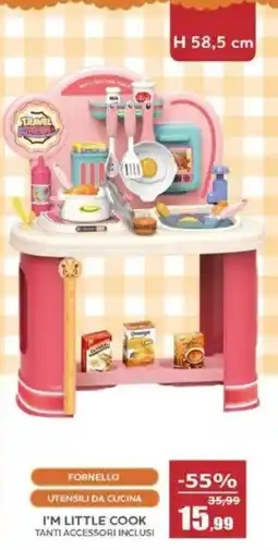 Happy Casa I'm little cook tanti accessori inclusi offerta