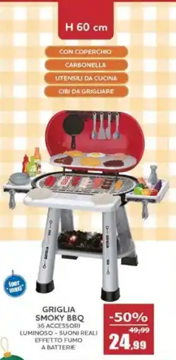 Happy Casa Griglia smoky BBQ offerta