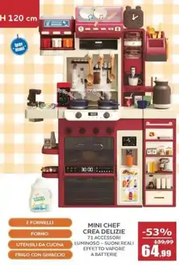 Happy Casa Mini chef crea delizie 71 accessori offerta