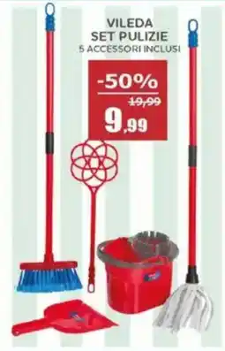 Happy Casa Vileda set pulizie offerta