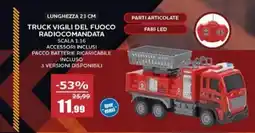 Happy Casa Truck vigili del fuoco radiocomandata offerta