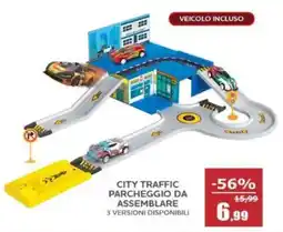 Happy Casa City traffic parcheggio da assemblare offerta
