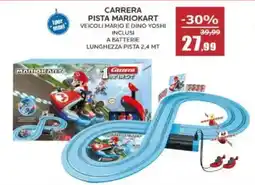 Happy Casa Carrera pista mariokart offerta