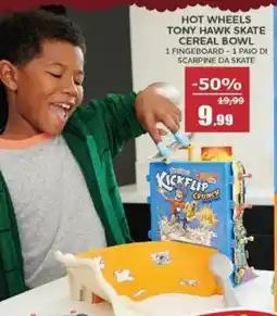 Happy Casa Hot wheels tony hawk skate cereal bowl offerta