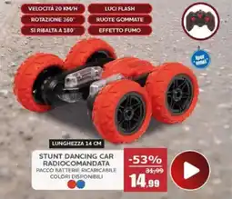 Happy Casa Stunt dancing car radiocomandata offerta