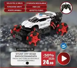 Happy Casa Stunt off road radiocomandata offerta