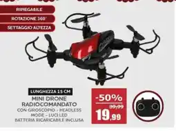 Happy Casa Mini drone radiocomandato offerta