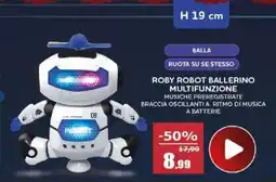 Happy Casa Roby robot ballerino multifunzione offerta