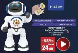 Happy Casa Funky robot radiocomandato offerta