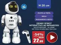 Happy Casa Denny robot interattivo ad infrarossi offerta