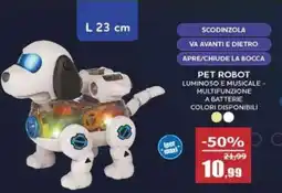 Happy Casa Pet robot luminoso e musicale offerta