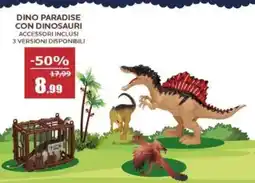 Happy Casa Dino paradise con dinosauri offerta