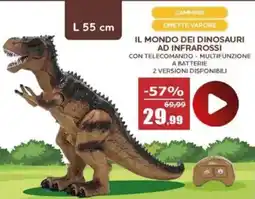 Happy Casa Il mondo dei dinosauri ad infrarossi offerta