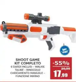 Happy Casa Shoot game kit completo offerta