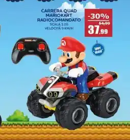 Happy Casa Carrera quad mariokart radiocomandato offerta