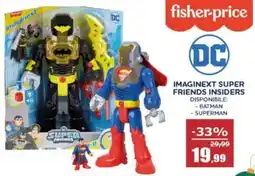 Happy Casa Fisher-price imaginext super friends insiders offerta