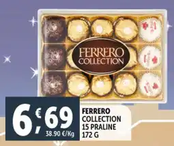 Deco Supermercati Ferrero collection 15 praline offerta