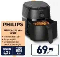 Unieuro PHILIPS FRIGGITRICE AD ARIA NA1200 offerta